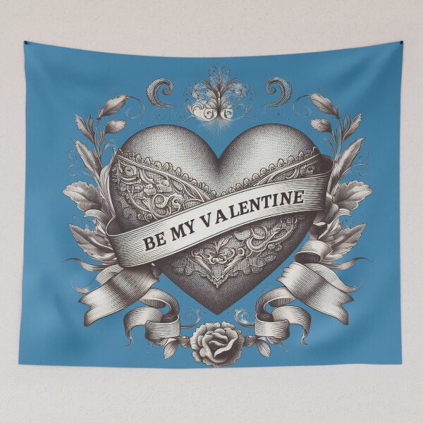 Item preview, Engraved Elegance: A Valentine’s Invitation designed and sold by ArtComixHaven.