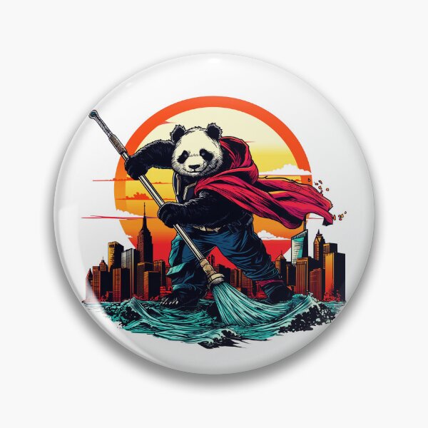 Item preview, Super Panda Sweeper Hero designed and sold by flamini.