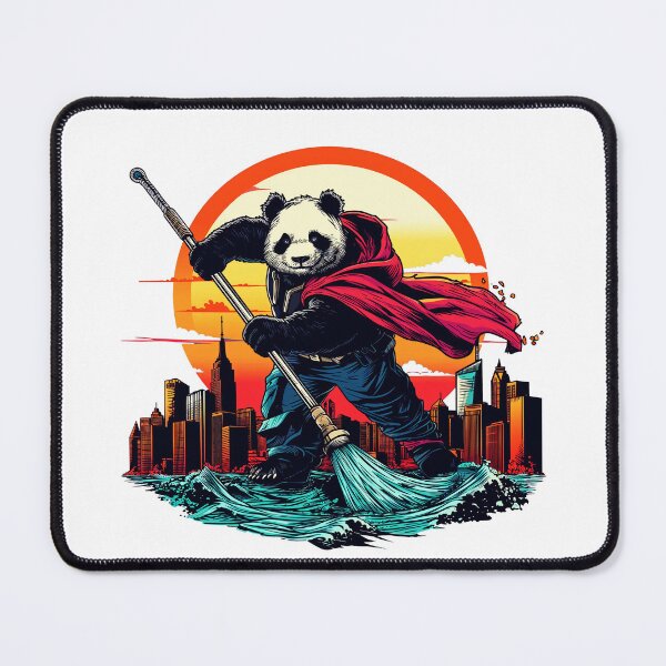 Item preview, Super Panda Sweeper Hero designed and sold by flamini.