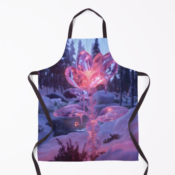 Item preview, Rosy Frost Blossom designed and sold by AI-Only Creations.
