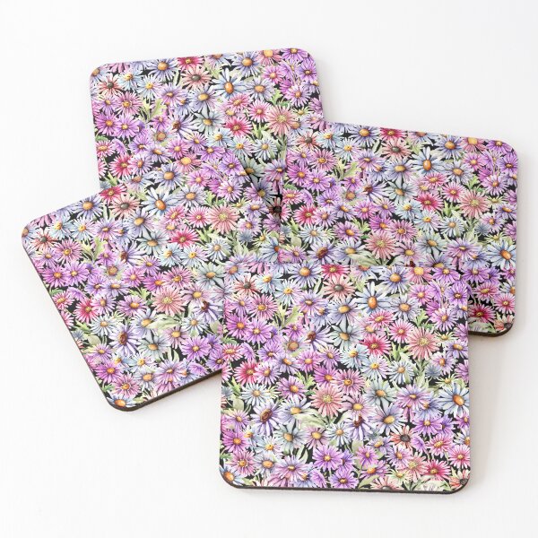 Item preview, Aster Flowers - Love and Patience Cluster Pattern designed and sold by OrganizeMe.