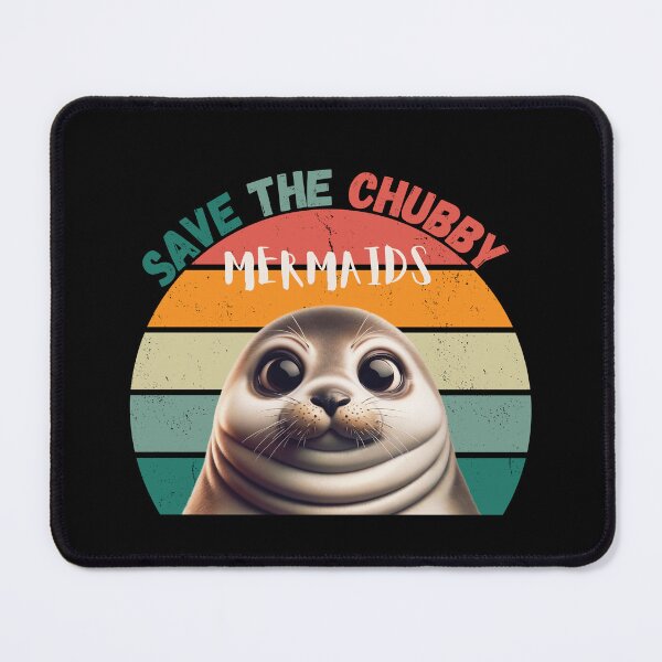 Item preview, Save The Chubby Mermaids designed and sold by PrintsByLoVi.