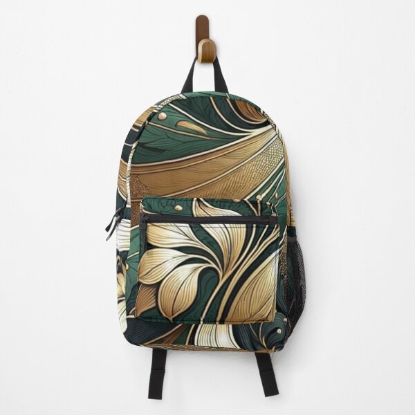 Item preview, Abstract green and gold designed and sold by CreativeMindAH.