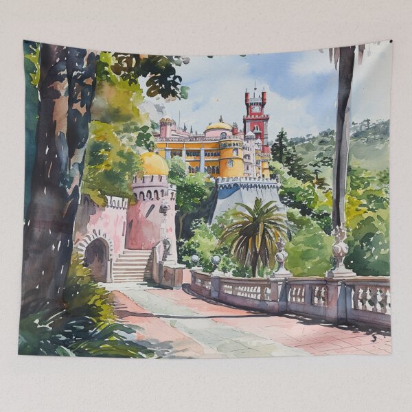 Item preview, Watercolor Design of Sintra - Portugal  designed and sold by Sketch-Shack.