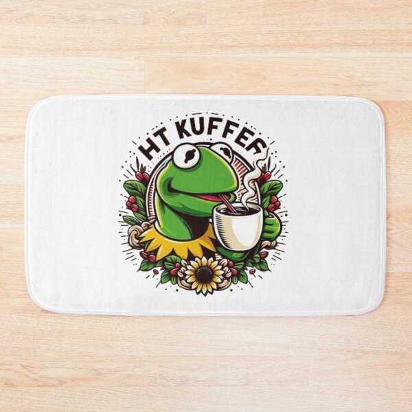 Item preview, Kermit sipping coffee designed and sold by Obinne.