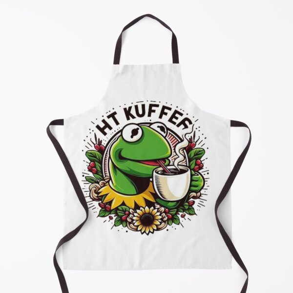 Item preview, Kermit sipping coffee designed and sold by Obinne.