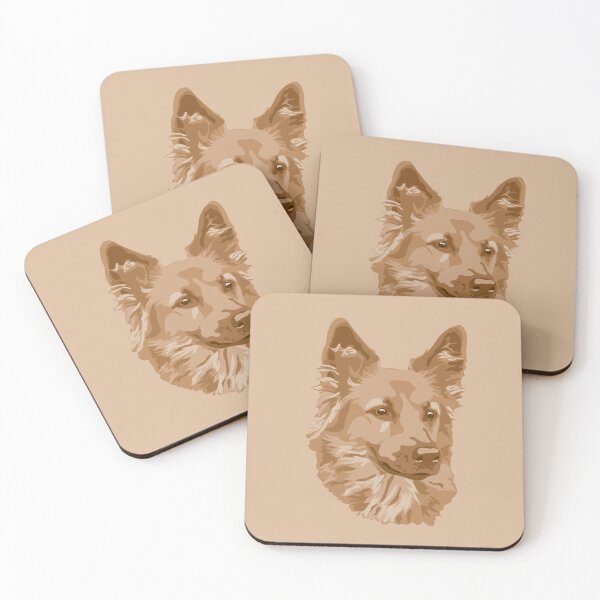 Item preview, DuFauna Brown Dog Face Portrait designed and sold by DuFauna.