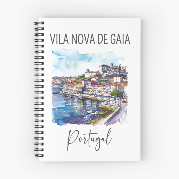 Item preview, Watercolor Design of Vila Nova de Gaia - Portugal  designed and sold by Sketch-Shack.