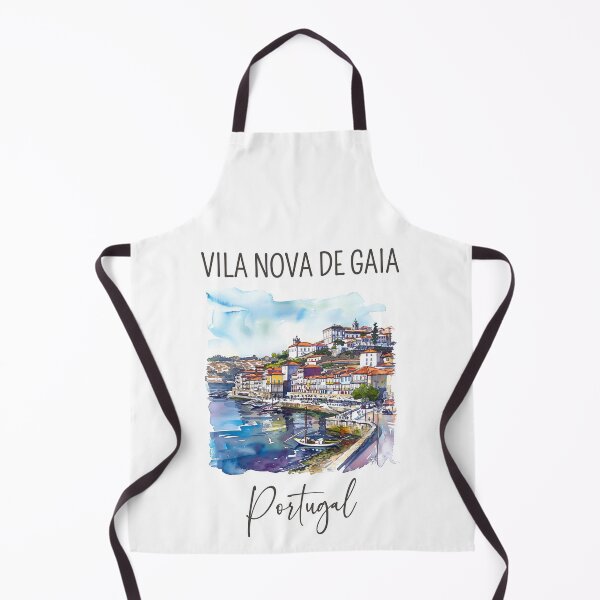 Item preview, Watercolor Design of Vila Nova de Gaia - Portugal  designed and sold by Sketch-Shack.