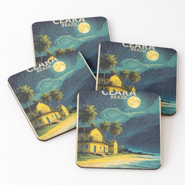Item preview, Ceara Brazil Vintage Poster Tourism  designed and sold by TravelersGems.