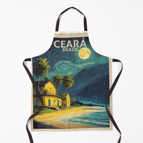 Item preview, Ceara Brazil Vintage Poster Tourism  designed and sold by TravelersGems.