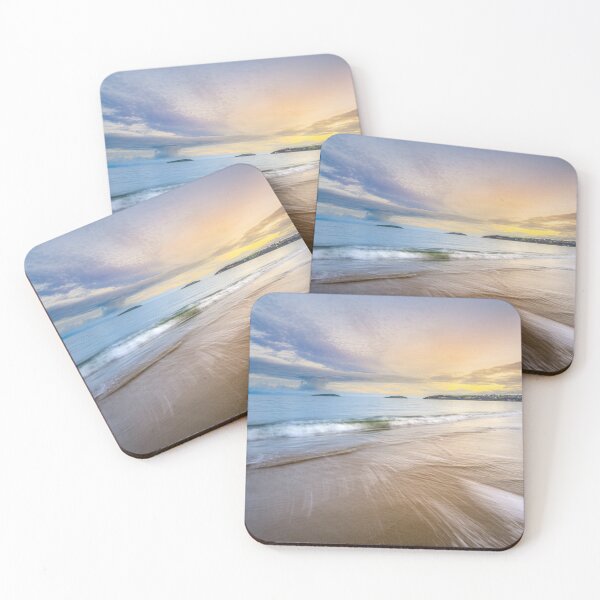 Item preview, The main beach in Abersoch with a long exposure at sunset. designed and sold by Turtle  Photography.
