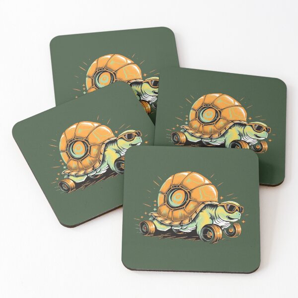 Item preview, Running Turtle with Orange Shades designed and sold by NiRia Spot.