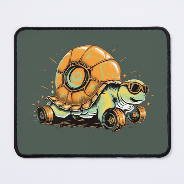 Item preview, Running Turtle with Orange Shades designed and sold by NiRia Spot.