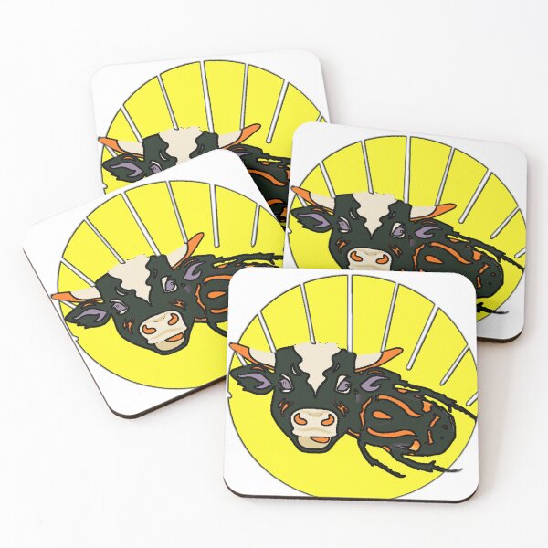 Item preview, Sunlit Bovine Beauty: Black Dairy Cow Isopod designed and sold by Olojo.