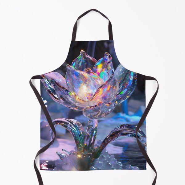 Item preview, Prismatic Frost Petal designed and sold by AI-Only Creations.