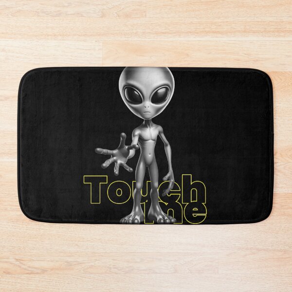 Item preview, Cosmic Contact: Friendly Alien Offering a Handshake designed and sold by UFOFashionista.