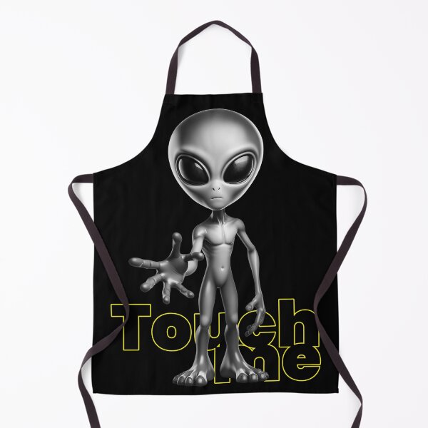 Item preview, Cosmic Contact: Friendly Alien Offering a Handshake designed and sold by UFOFashionista.
