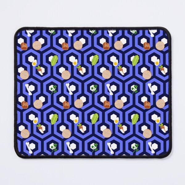 Item preview, Overlooked Seder Plate in Blue designed and sold by TillaCrowne.