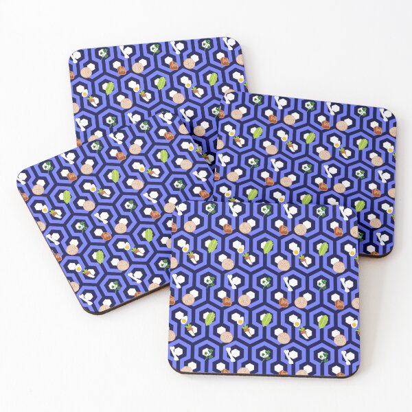 Item preview, Overlooked Seder Plate in Blue designed and sold by TillaCrowne.