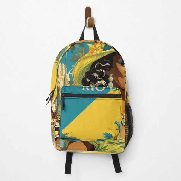 Item preview, Rio de Janeiro Brazil Vintage Poster Tourism  designed and sold by TravelersGems.