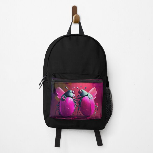 Item preview, Love Bugs: A Pair of Pink Beetles Embracing Valentine's Day designed and sold by WASABIgreen.