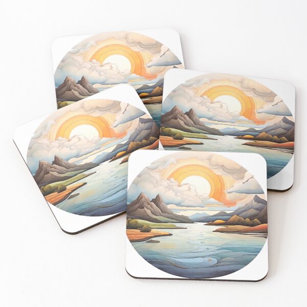 Item preview, Abstract Mountain Ranges (453) designed and sold by WASjourney.