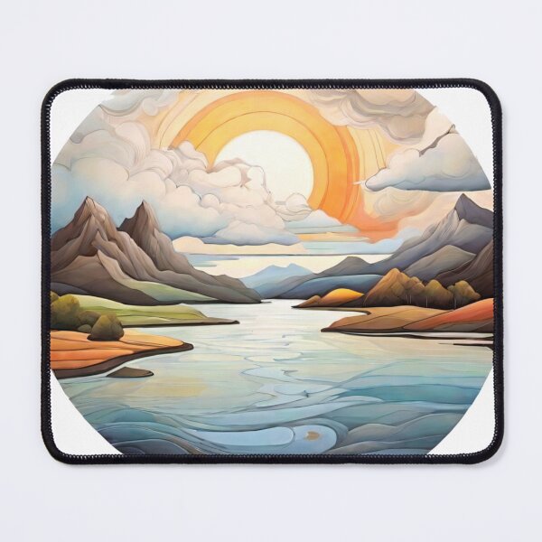 Item preview, Abstract Mountain Ranges (453) designed and sold by WASjourney.