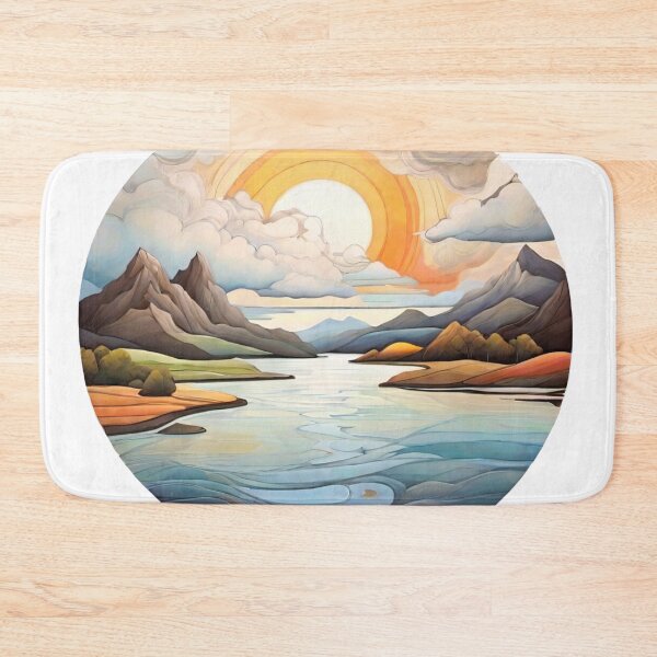 Item preview, Abstract Mountain Ranges (453) designed and sold by WASjourney.