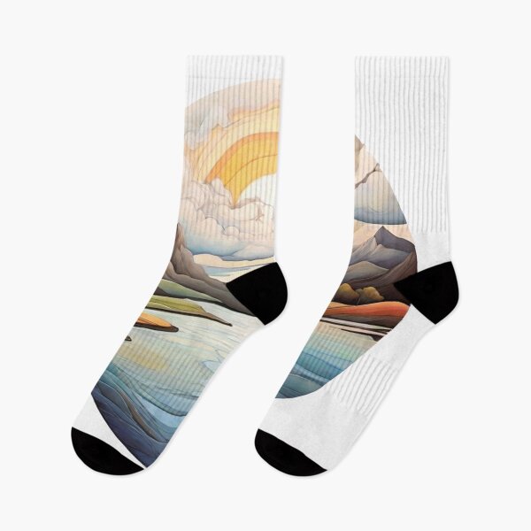 Item preview, Abstract Mountain Ranges (453) designed and sold by WASjourney.
