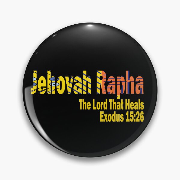 Item preview, Jehovah Rapha, The Lord That Heals, Exodus Bible Verse designed and sold by Bliss Find And Design.
