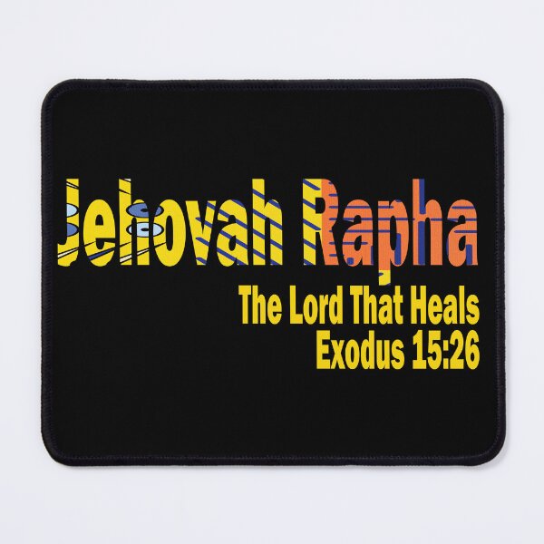 Item preview, Jehovah Rapha, The Lord That Heals, Exodus Bible Verse designed and sold by Bliss Find And Design.