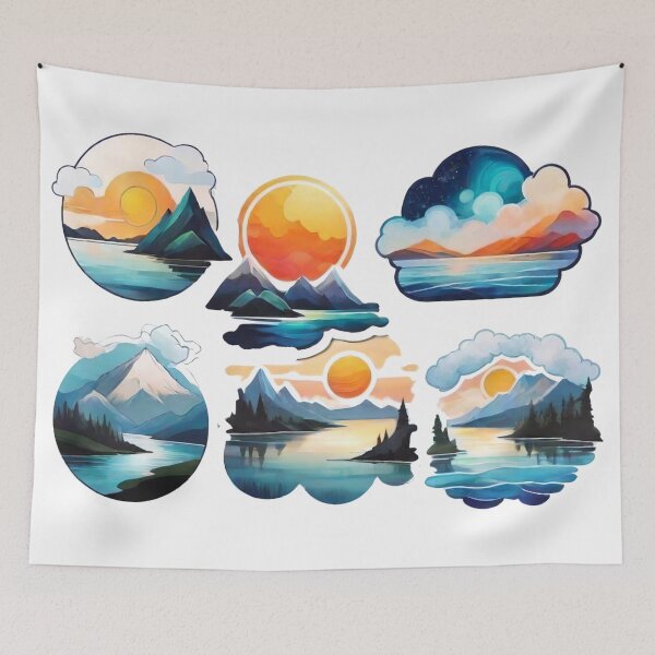 Item preview, Surreal Cloudscapes (454) designed and sold by WASjourney.