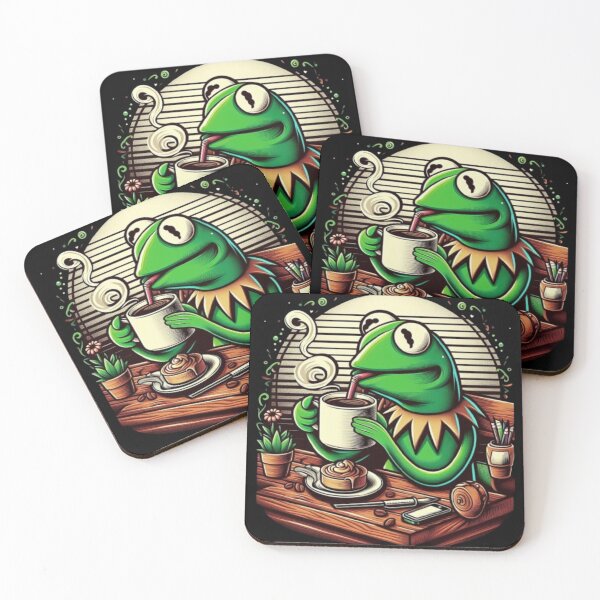 Item preview, Kermit sipping tea meme designed and sold by Obinne.