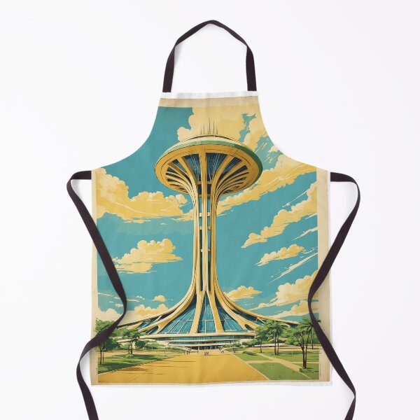 Item preview, Brasilia Brazil Vintage Poster Tourism designed and sold by TravelersGems.