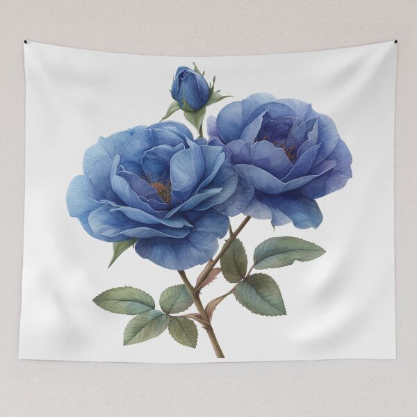 Item preview, Mystical Blue Roses designed and sold by Emre Karaarslan.