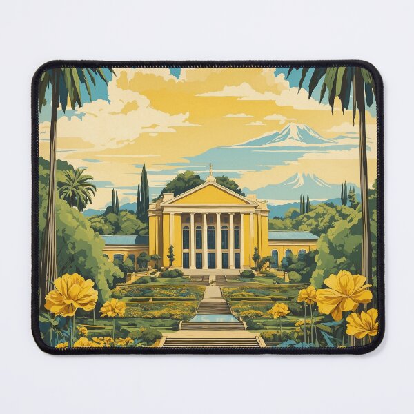 Item preview, Botanical Garden Curitiba Brazil Vintage Poster Tourism designed and sold by TravelersGems.