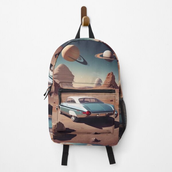 Item preview, Vintage car around exoplanet designed and sold by m-y-A-I-A-R-T-.