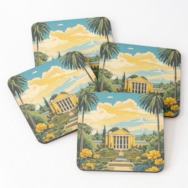 Item preview, Botanical Garden Curitiba Brazil Vintage Poster Tourism  designed and sold by TravelersGems.