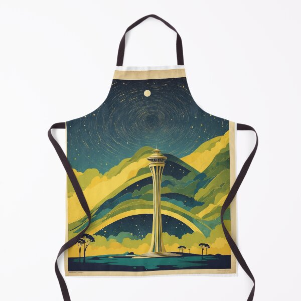 Item preview, Brasilia Brazil Vintage Poster Tourism  designed and sold by TravelersGems.
