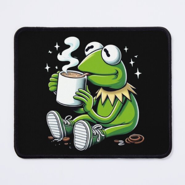 Item preview, Kermit Sipping Coffee Meme designed and sold by Obinne.