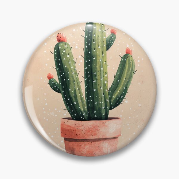 Item preview, Soothing Serenity: Minimalist Cactus Fresco Inspired by Rusticcore Abstractions designed and sold by Piotrek0001.