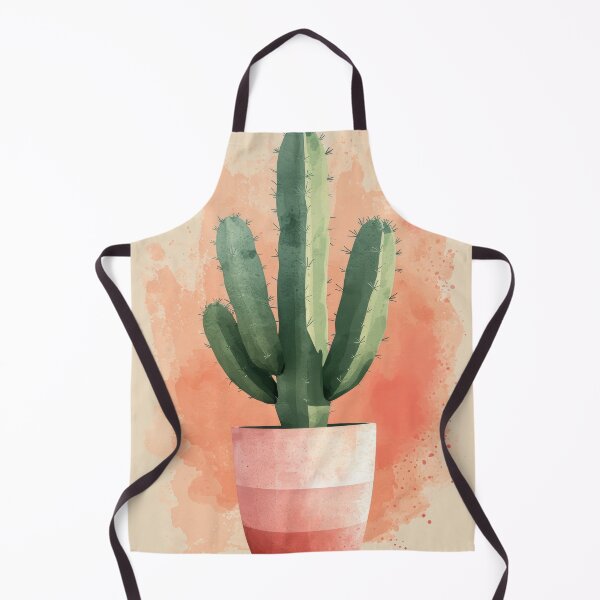 Item preview, Soothing Serenity: Minimalist Cactus Fresco Inspired by Rusticcore Abstractions designed and sold by Piotrek0001.