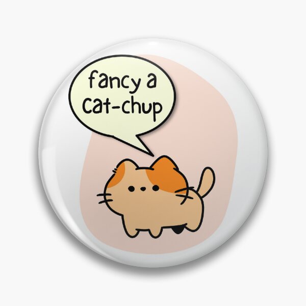 Item preview, fancy a cat-chup designed and sold by Busybeecrdesign.
