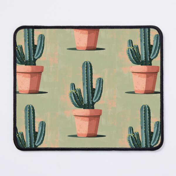 Item preview, Soothing Serenity: Minimalist Cactus Fresco Inspired by Rusticcore Abstractions designed and sold by Piotrek0001.