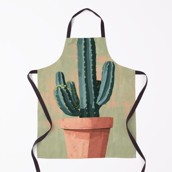 Item preview, Soothing Serenity: Minimalist Cactus Fresco Inspired by Rusticcore Abstractions designed and sold by Piotrek0001.