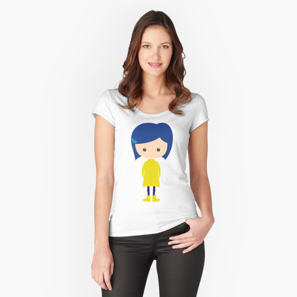 Vista previa del artículo con la obra «Camiseta entallada de cuello ancho», diseñado y vendido por creotumundo.