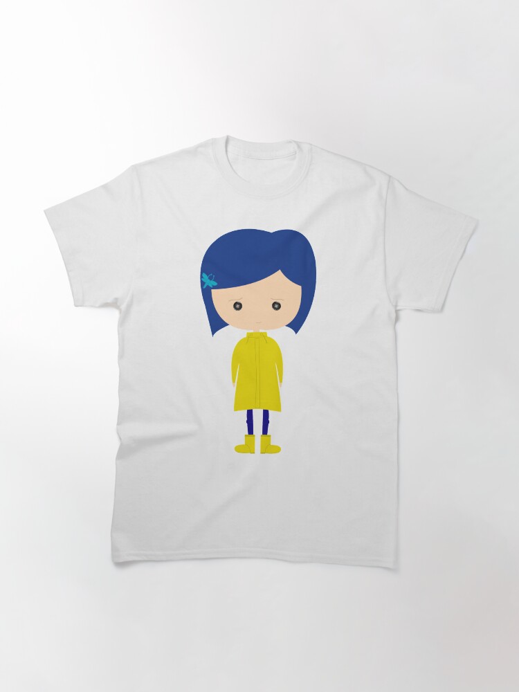 Imagen 2 de 7, Camiseta clásica con la obra Coraline, diseñada y vendida por creotumundo.