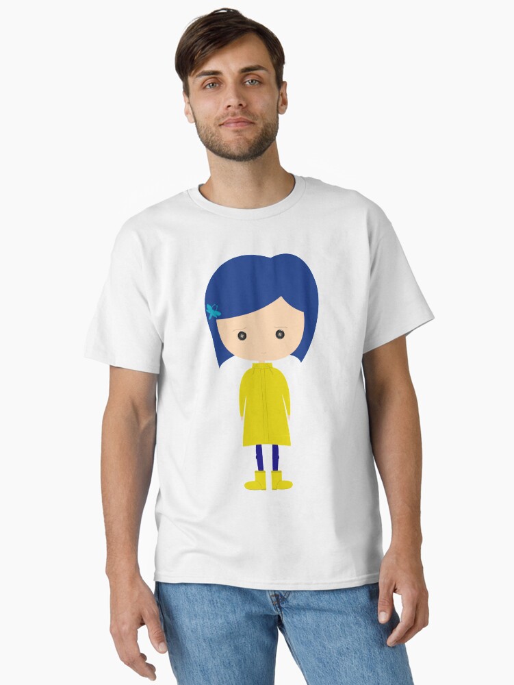 Imagen 1 de 7, Camiseta clásica con la obra Coraline, diseñada y vendida por creotumundo.