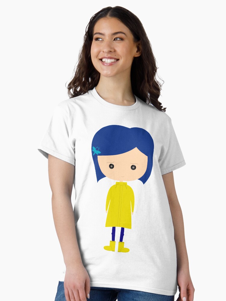 Imagen 2 de 7, Camiseta clásica con la obra Coraline, diseñada y vendida por creotumundo.